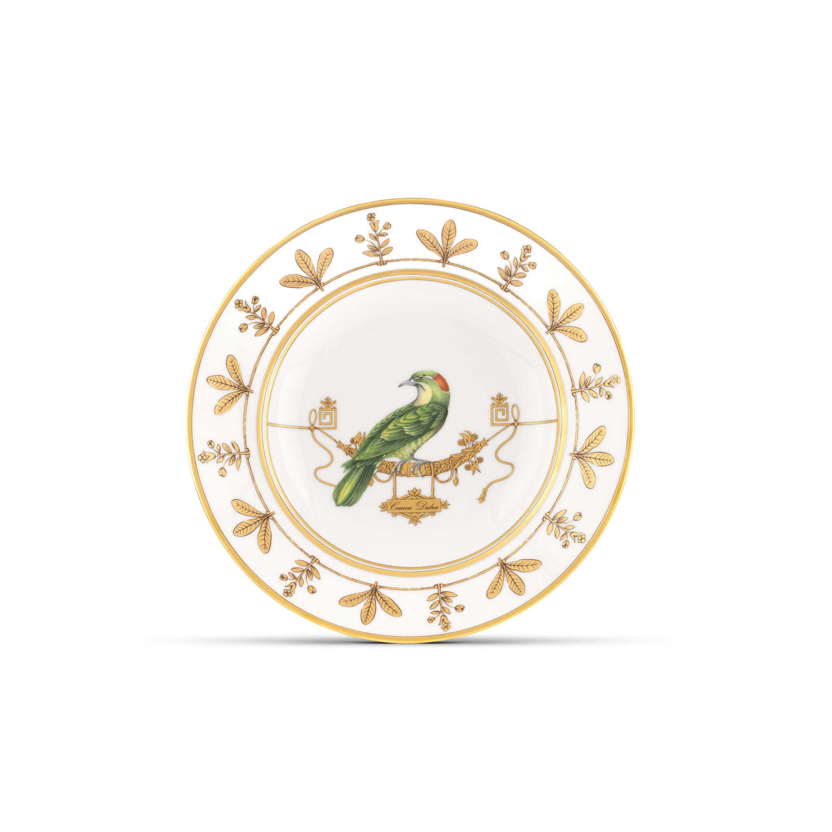 Ginori 1735 Voliere Soup Plate, Coucou Didrie