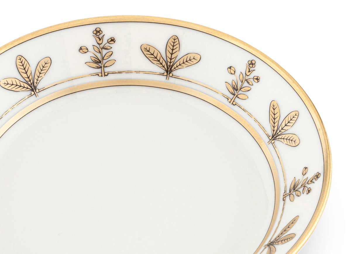 Ginori 1735 Voliere Tea Saucer, White, view 3