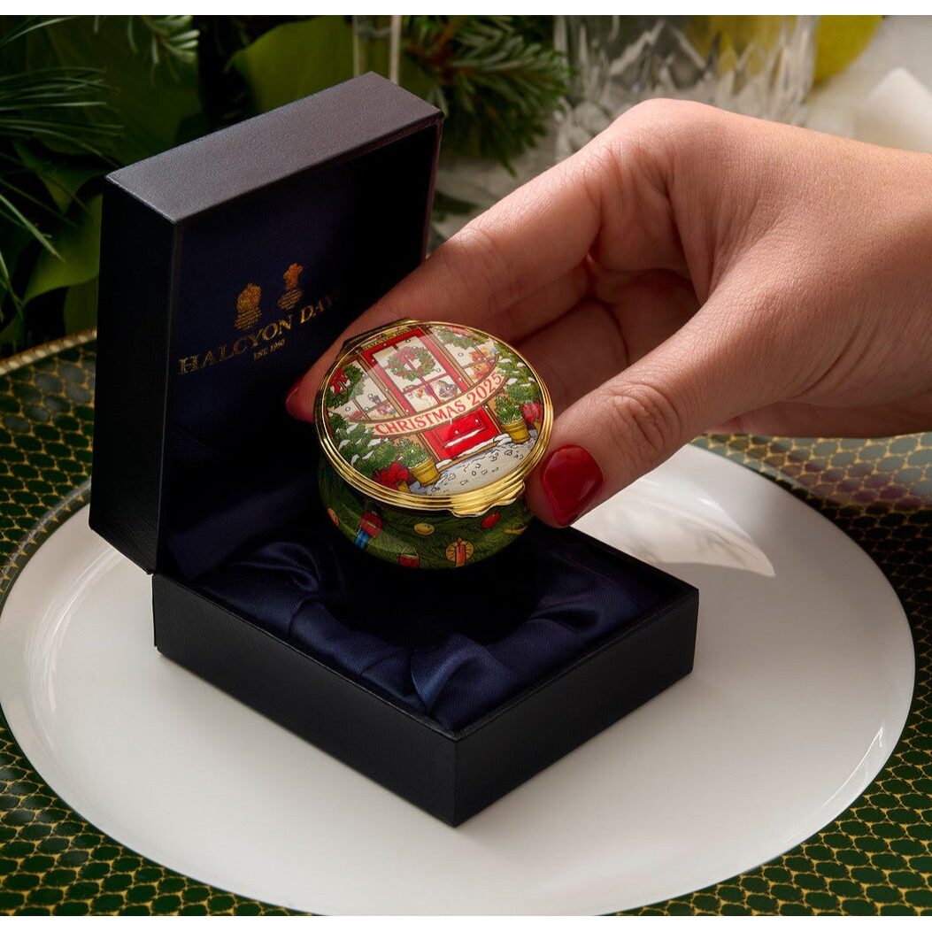 Halcyon Days 2025 Christmas Box - the Wonder of Christmas, alternate view