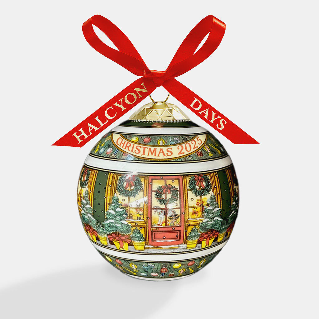 Halcyon Days 2025 the Wonder of Christmas 3" Bauble Christmas Ornament