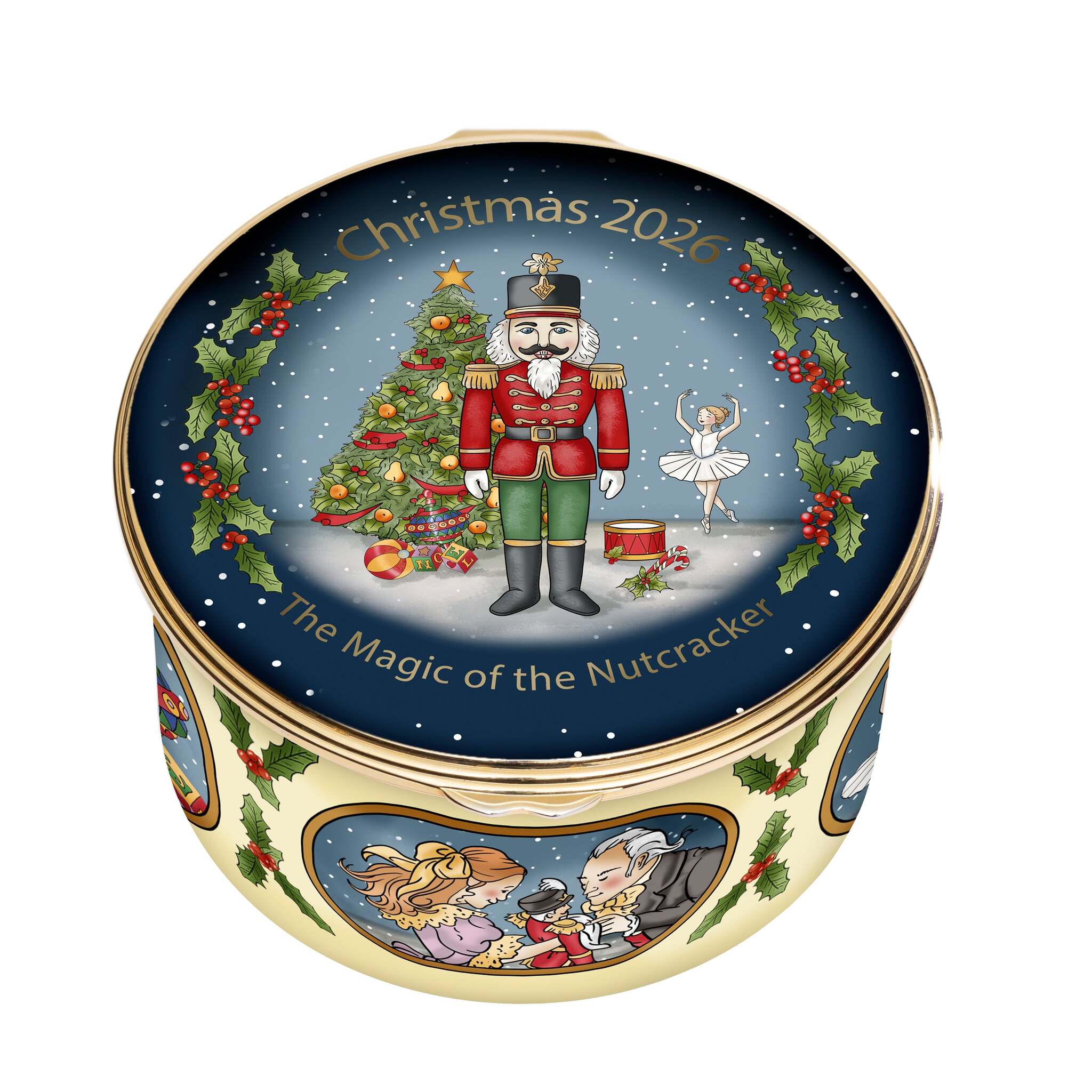 Halcyon Days 2026 Christmas Musical Box - the Magic of the Nutcracker