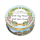 Halcyon Days 20th Wedding Anniversary of Their Majesties King Charles III & Queen Camilla Enamel Box