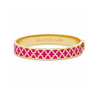 Halcyon Days Agama Hinged Bangle in Pink Tourmaline & Gold Women's Fine Bangle Bracelet