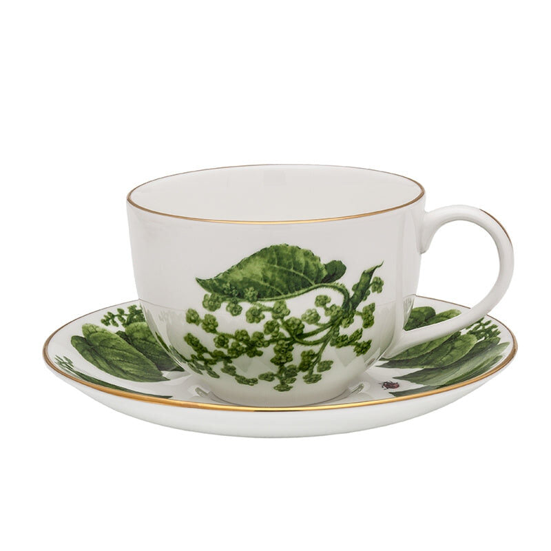 Halcyon Days Al Fresco Teacup & Saucer Tea Set