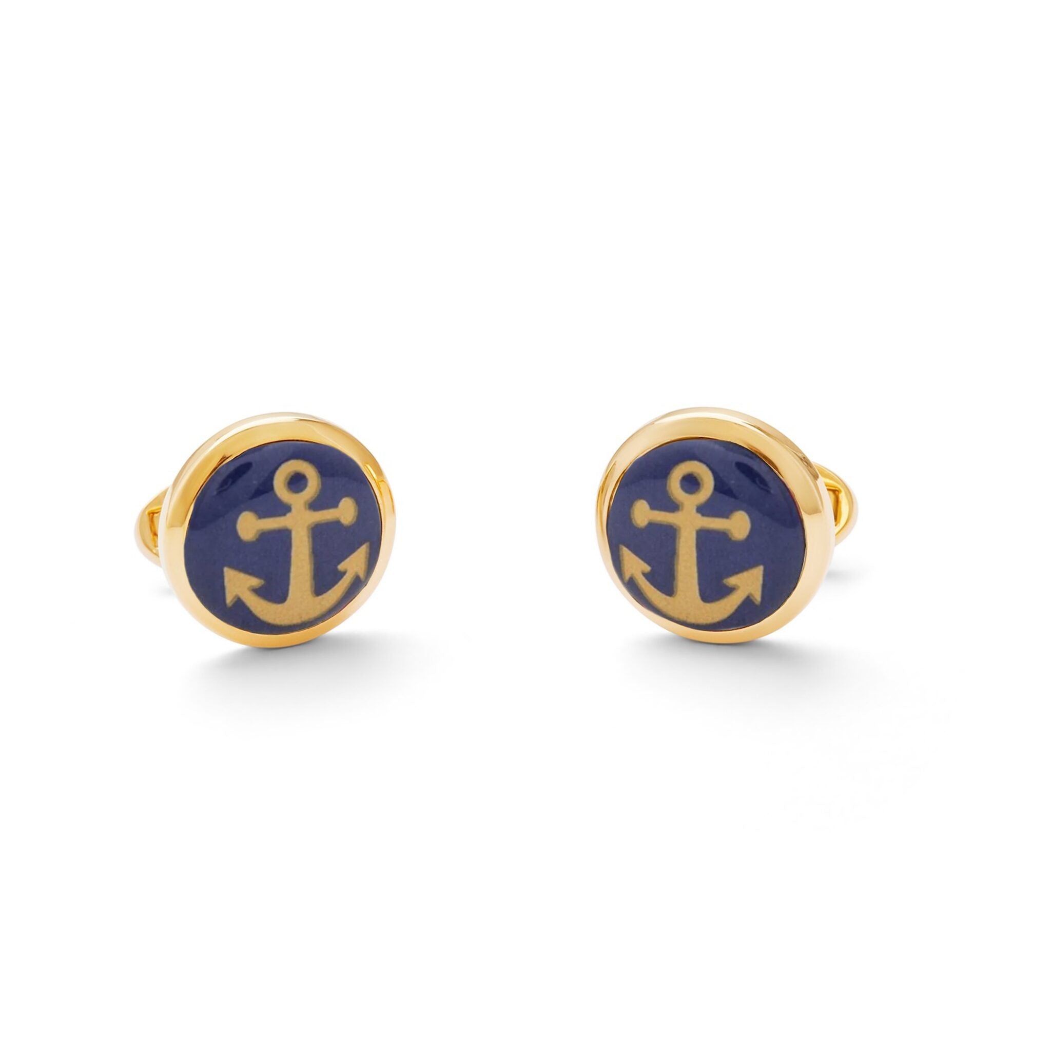 Halcyon Days Anchor Cufflinks