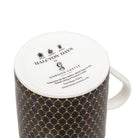 Halcyon Days Antler Trellis Black - Fine Bone China Mug, alternate view