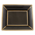 Halcyon Days Antler Trellis Black - Fine Bone China Trinket Tray
