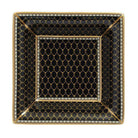 Halcyon Days Antler Trellis Black Square Trinket Tray