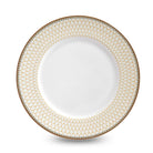 Halcyon Days Antler Trellis Ivory - Fine Bone China 9" Soup Dish Plate