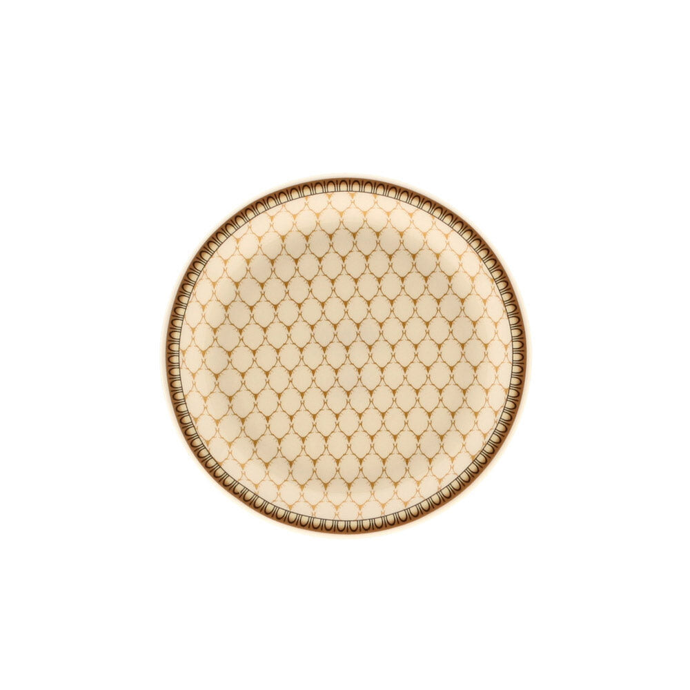 Halcyon Days Antler Trellis Ivory - Fine Bone China Coaster