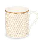 Halcyon Days Antler Trellis Ivory - Fine Bone China Mug