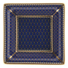 Halcyon Days Antler Trellis Midnight - Fine Bone China Square Trinket Tray