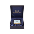 Halcyon Days Blank Canvas Enamel Box in Blue, alternate view