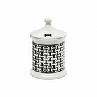Halcyon Days Bone Trellis Small Dog Treat Jar