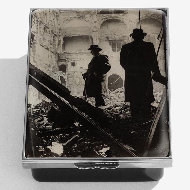 Halcyon Days Churchill Commemorative Box Set, alternate view