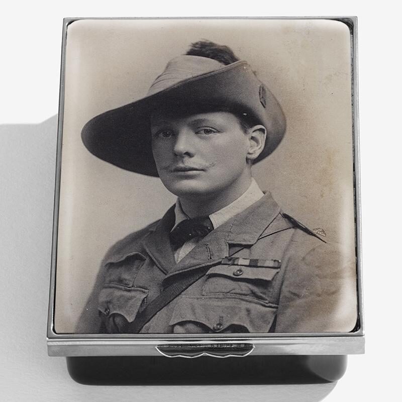 Halcyon Days Churchill Commemorative Box Set, alternate view