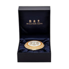 Halcyon Days Coronation Gold Enamel Box, alternate view