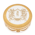 Halcyon Days Coronation Gold Trinket Box
