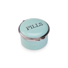 Halcyon Days D.R. Harris Round "Pills" Enamel Box in Celadon Green