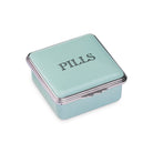 Halcyon Days D.R. Harris Square "Pills" Enamel Box in Celadon Green