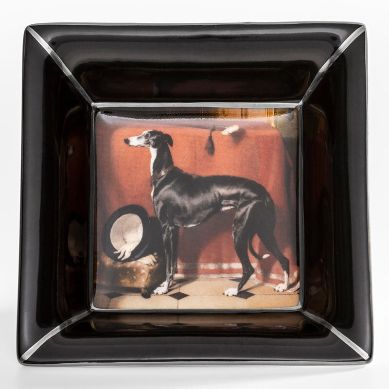 Halcyon Days Eos By Sir Edwin Landseer Square Trinket Tray