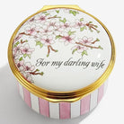 Halcyon Days For My Darling Wife Enamel Box - Personalised