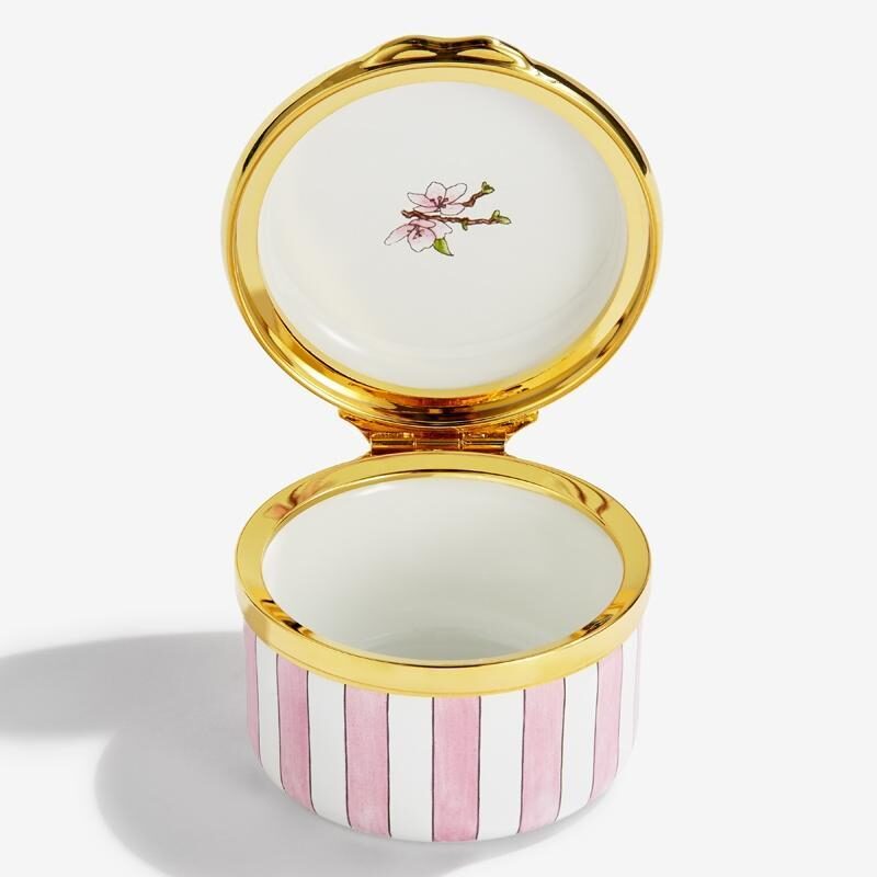 Halcyon Days For My Darling Wife Enamel Box - Personalised, alternate view