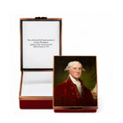 Halcyon Days George Washington Enamel Box, alternate view
