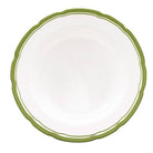 Halcyon Days Green 8" Scalloped Plate