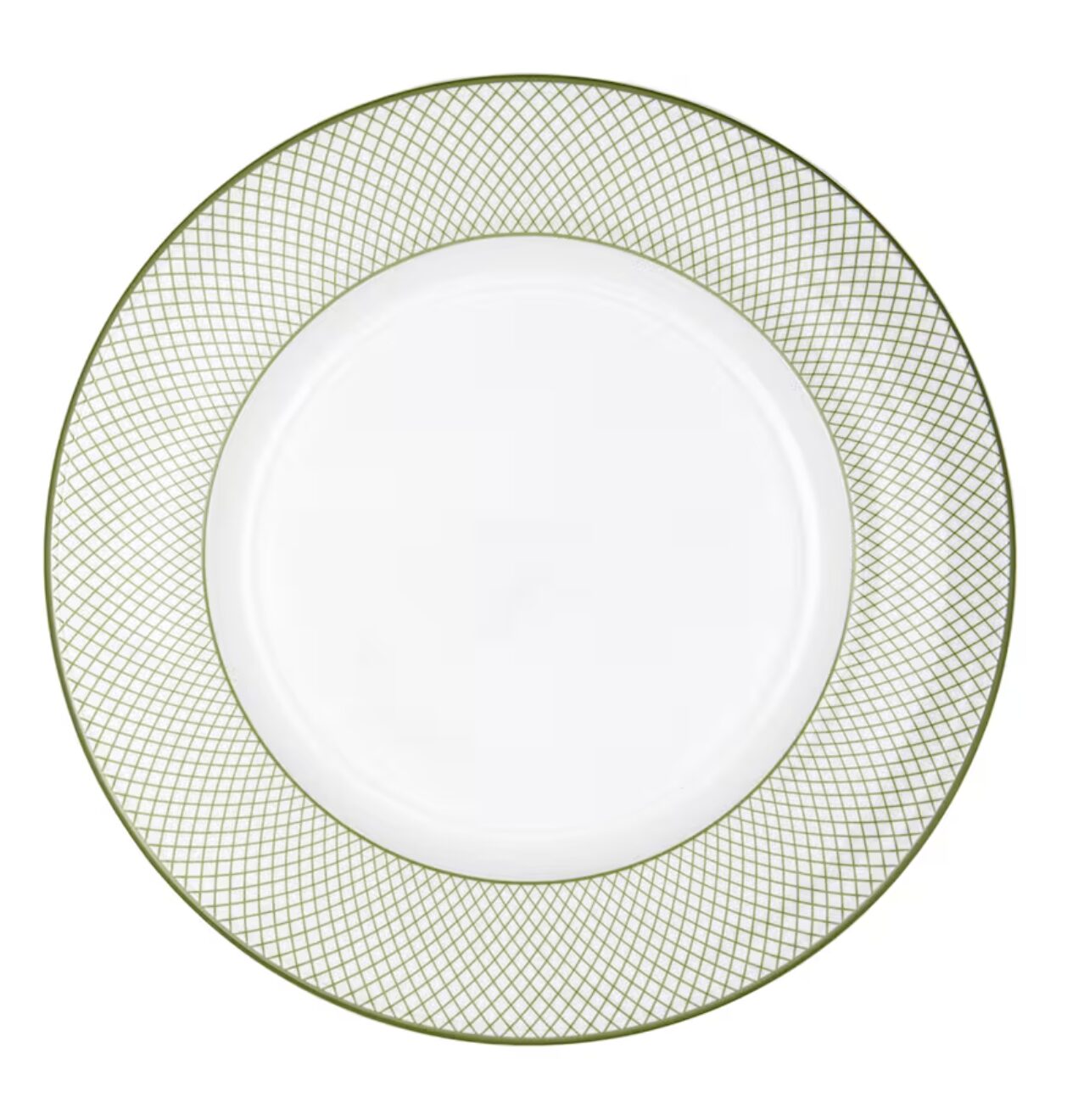 Halcyon Days Green Trellis - 10" Plate