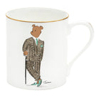 Halcyon Days Hal Goes Racing White Mug