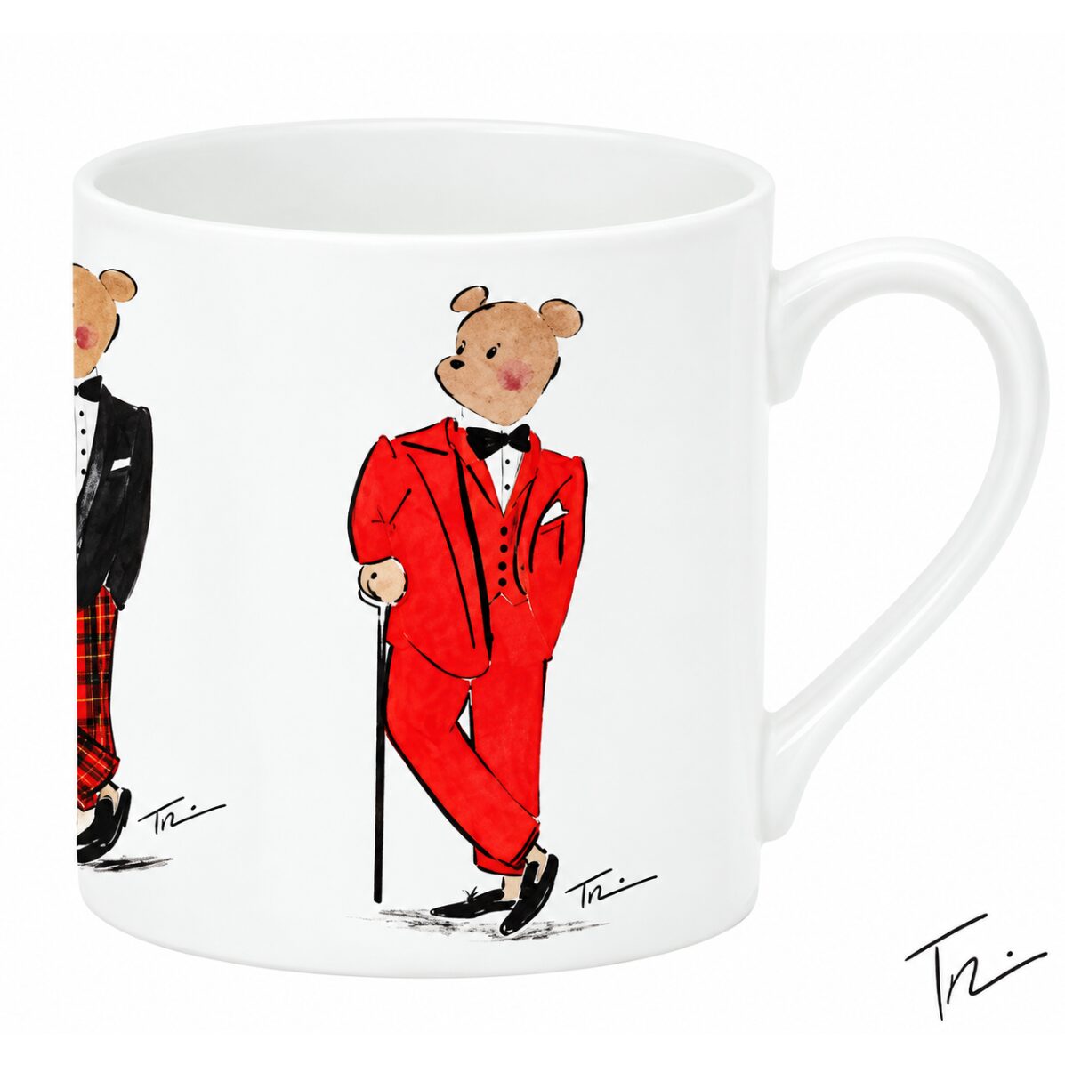 Halcyon Days Hal the Bear Mixed Mug