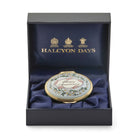 Halcyon Days "Happy Anniversary" Enamel Box - Personalised, alternate view