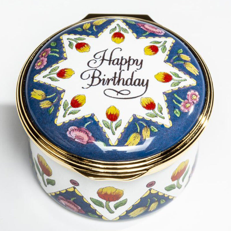 Halcyon Days Happy Birthday Box - Personalised