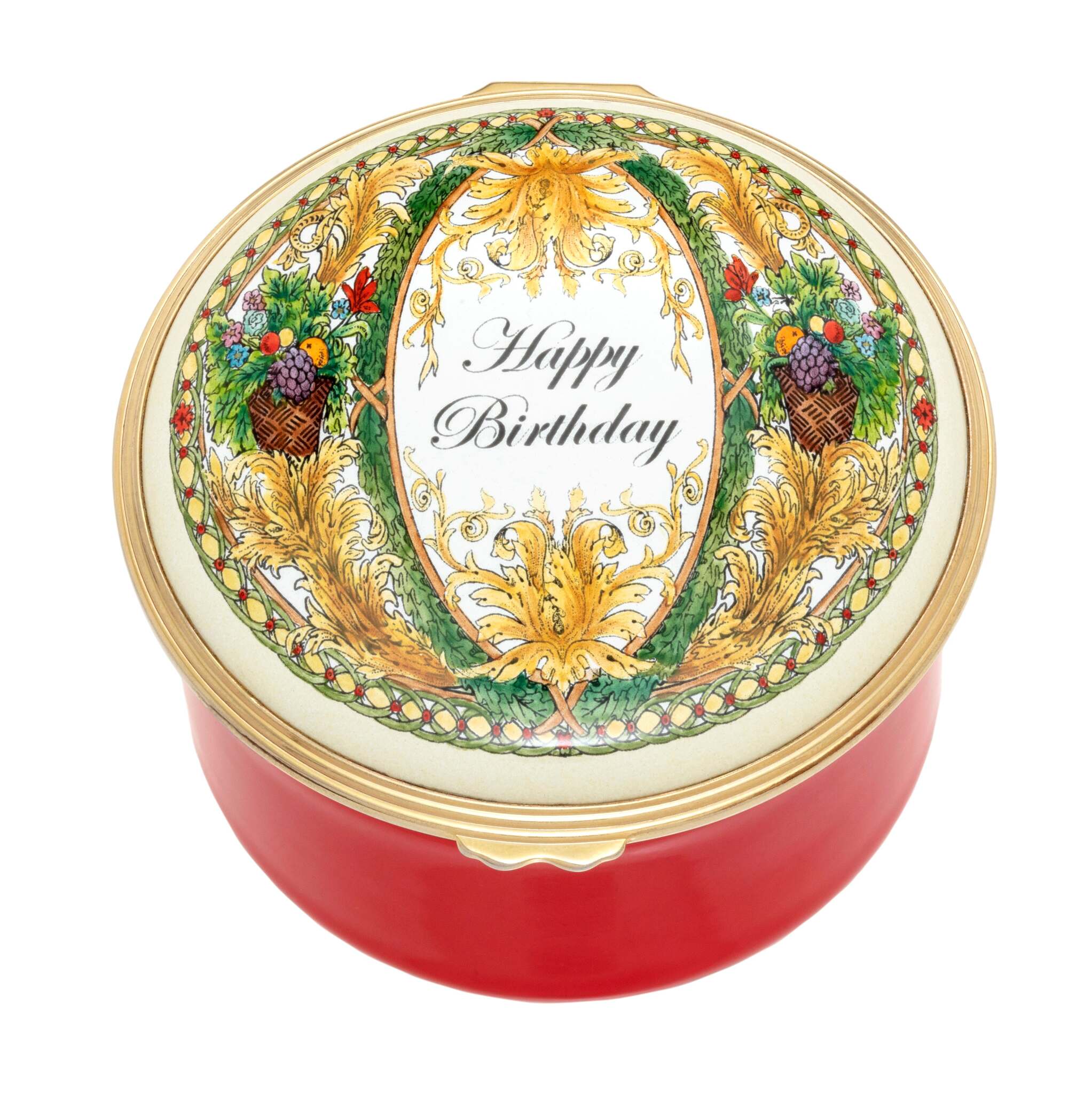 Halcyon Days "Happy Birthday" Musical Box