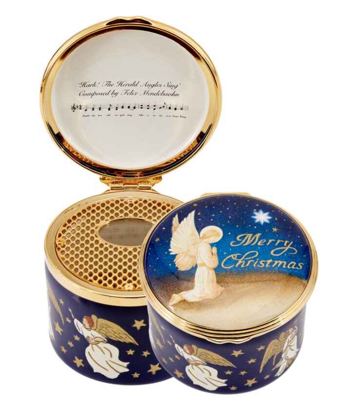 Halcyon Days Hark! the Herald Angels Musical Box