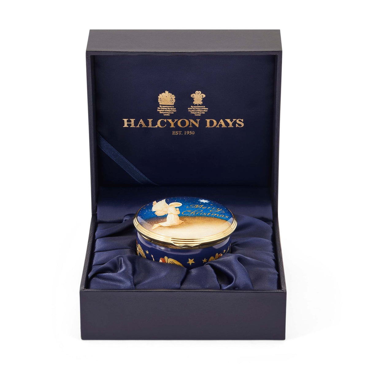 Halcyon Days Hark! the Herald Angels Musical Box, alternate view