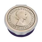 Halcyon Days Her Majesty Queen Elizabeth II - 1953 Commemorative Coin Enamel Box