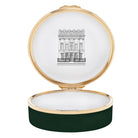 Halcyon Days Her Majesty Queen Elizabeth II - Bruton Street Enamel Box, alternate view