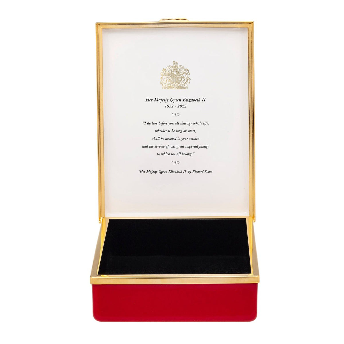 Halcyon Days Her Majesty Queen Elizabeth II By Richard Stone Enamel Box, alternate view