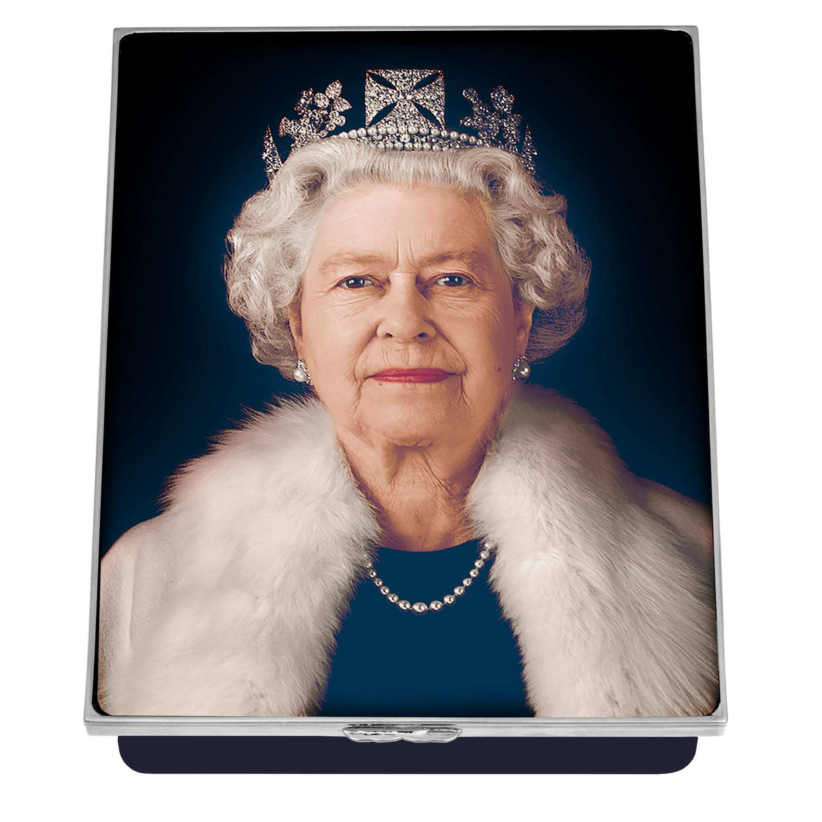 Halcyon Days Her Majesty Queen Elizabeth II - Chris Levine Set of Enamel Boxes, alternate view