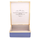 Halcyon Days Her Majesty Queen Elizabeth, the Queen Mother By Richard Stone Enamel Box, alternate view
