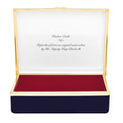 Halcyon Days HM King's Watercolours - Windsor Castle Leather-lined Enamel Box, alternate view