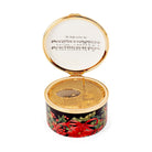 Halcyon Days "Holly & the Ivy" Enamel Musical Box, alternate view