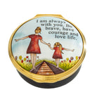 Halcyon Days "I Am Always with You" Enamel Box