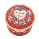 Halcyon Days "I Love You" Enamel Box - Personalised