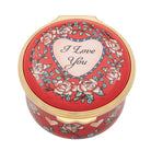 Halcyon Days "I Love You" Enamel Box, alternate view