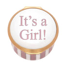 Halcyon Days "It's a Girl" Enamel Box