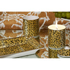 Halcyon Days Leopard Fine Bone China Candle – Sandalwood & Vetiver, alternate view
