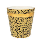 Halcyon Days Leopard Print Cachepot Vase